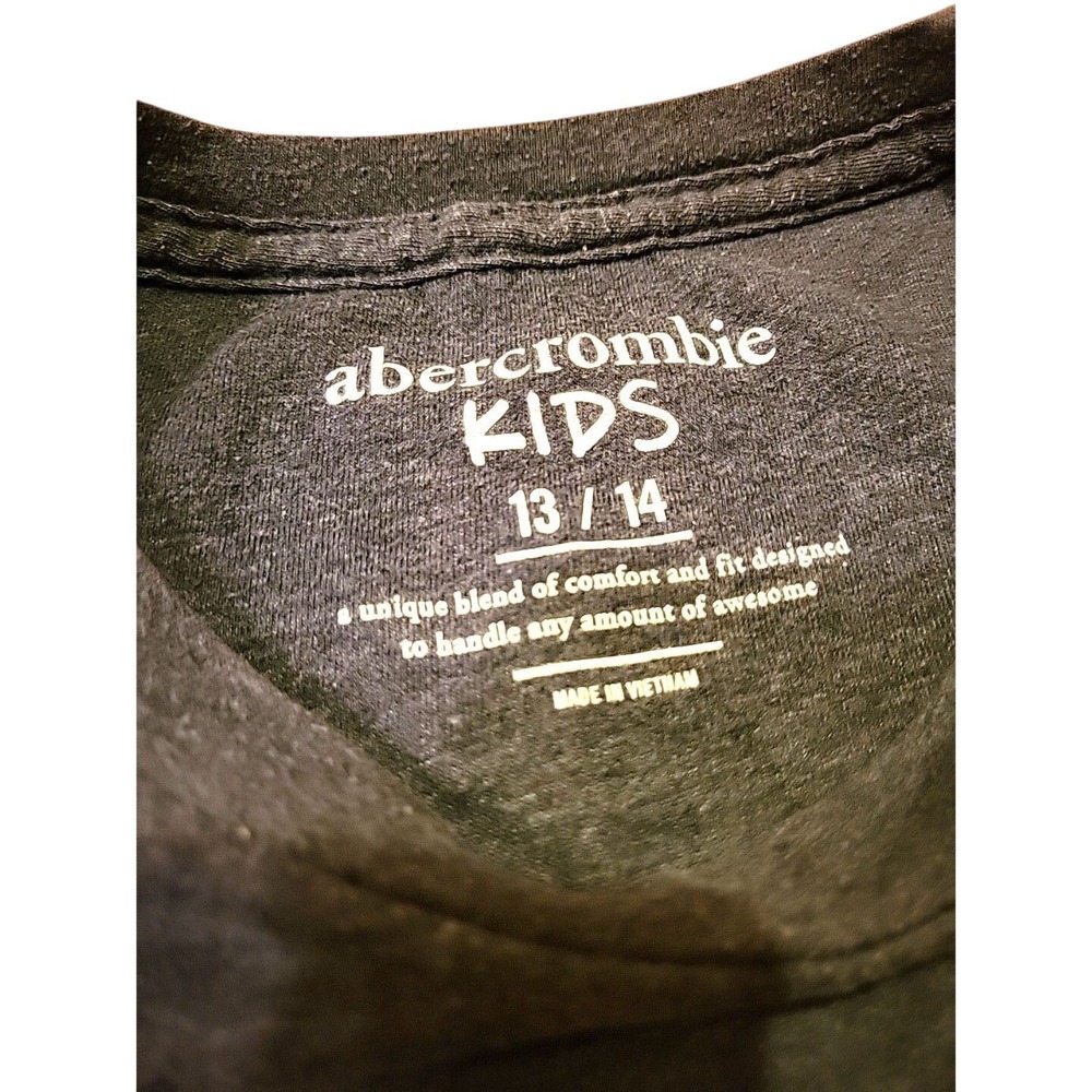 Abercrombie Kids Pikachu Pokemon Nintendo Gray T-Shirt Boys 13/14 Fit Women XS/S - Picture 2 of 12